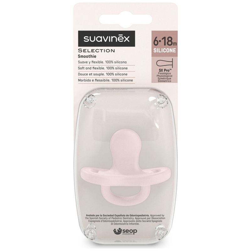 Sucette réversible SXPro Colour Essence Rose (6-18 mois) Suavinex Packaging 5