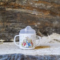 Tasse d'aprentissage antidérapante Pierre Lapin