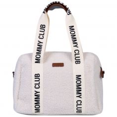 Sac à langer Mommy Club Signature Teddy Offwhite - Childhome