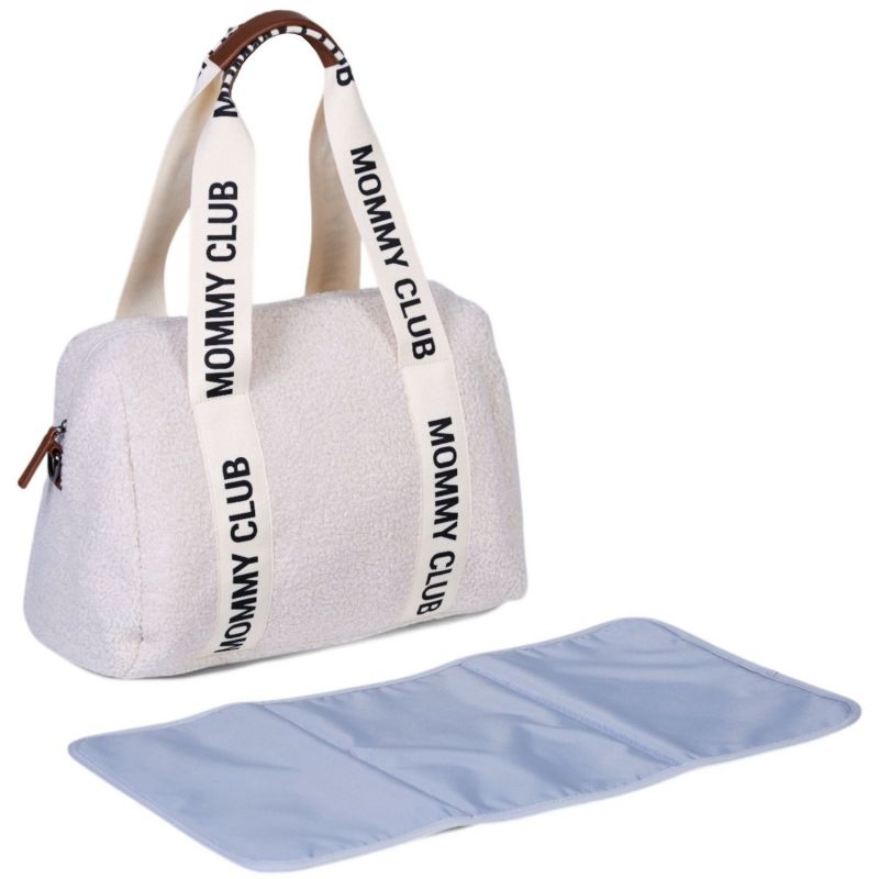 Sac à langer Mommy Club Signature Teddy Offwhite Childhome Produit 7