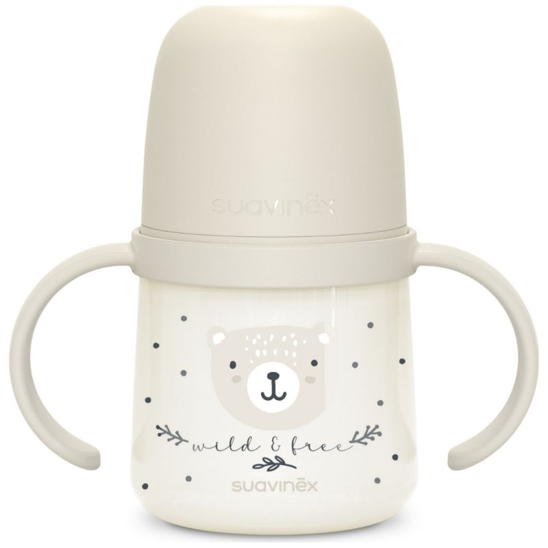 Biberon d'apprentissage Wild&Free Night and Day Gris (150Ml) Suavinex Produit 1