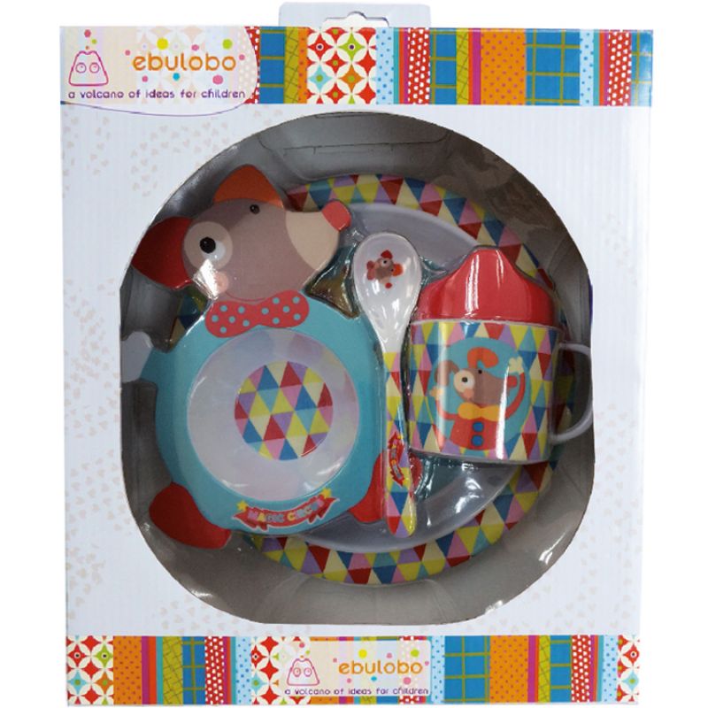 Coffret repas Magic Circus (4 pièces) Ebulobo