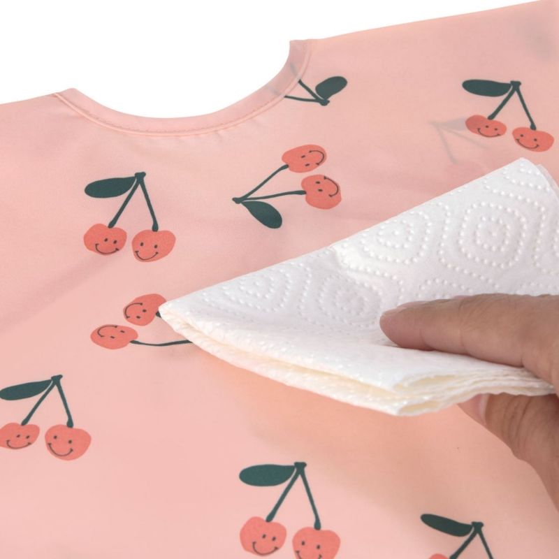 Lot de 2 bavoirs manches longues Happy Fruits Cerise Lässig Produit 5
