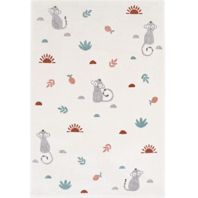 Tapis Little Wild Monkey sienna (120 x 170 cm) Nattiot