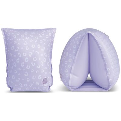 Brassards de natation Léopard lila (2-6 ans)