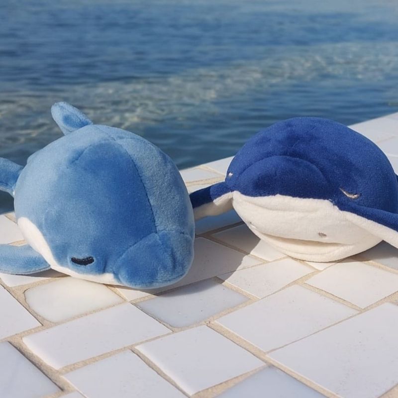 Porte-clé peluche Nemu Nemu Eita la Raie Manta (18 cm) Trousselier Ambiance 8