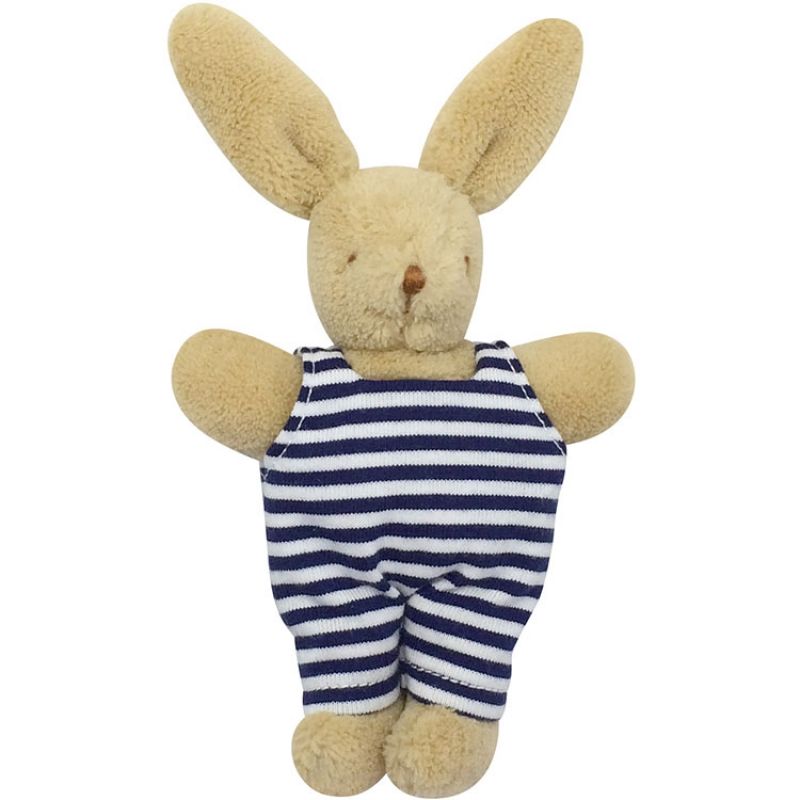 Hochet peluche lapin marinière (12 cm) Trousselier