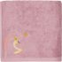 Serviette de bain cygne vieux rose (70 x 140 cm) - L'oiseau bateau
