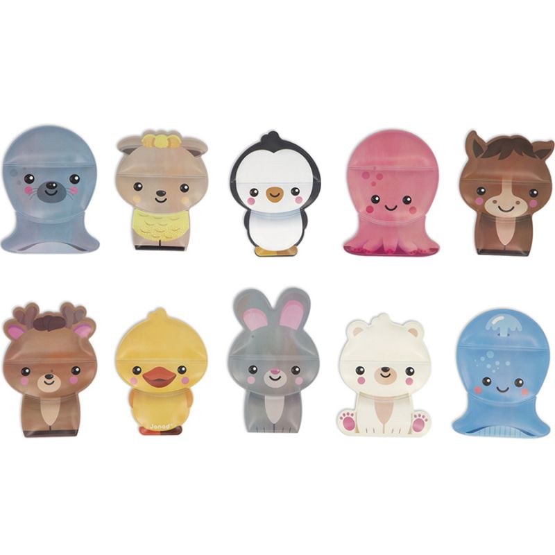 Jeu de bain Mix & Match Animaux du bain Janod