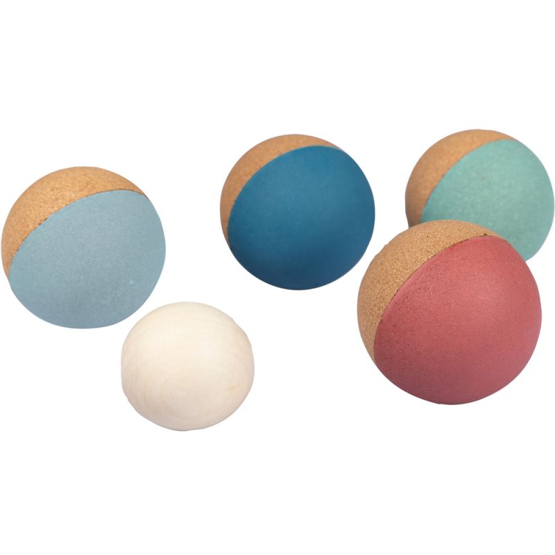 Set De Pétanque/boccia Sunflex Extreme Flames – Boules En Néoprène Souple, 110g, Sac Filet – Pour Enfants Et Adultes