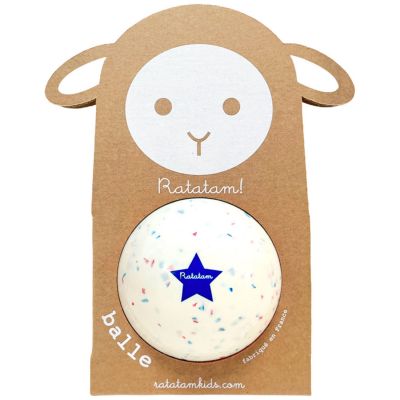 Ballon confettis Bleu (10 cm) Ratatam