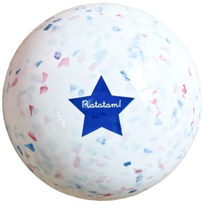 Ballon confettis Bleu (10 cm)