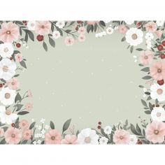 Papier peint décor XL Grandes fleurs - Lilipinso