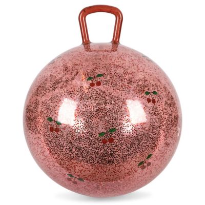 Ballon sauteur à paillettes Cherry Konges Slojd