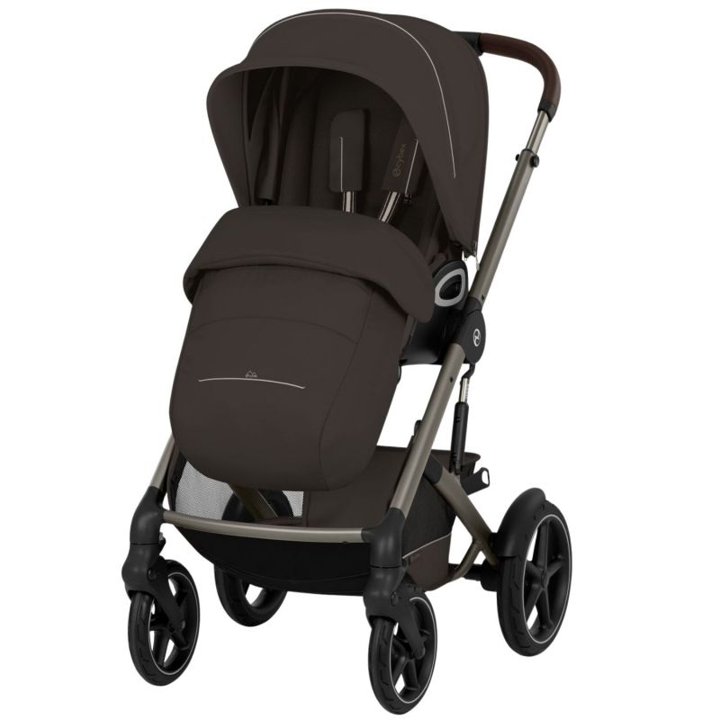 Poussette tout-terrain Talos S Lux 2026 avec nacelle souple Chocolate Brown Cybex Produit 5