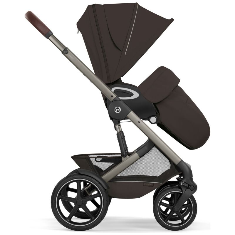 Poussette tout-terrain Talos S Lux 2026 avec nacelle souple Chocolate Brown Cybex Produit 7