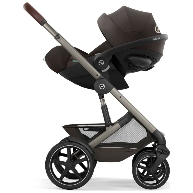 Poussette tout-terrain Talos S Lux 2026 avec nacelle souple Chocolate Brown Cybex Produit 9