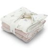 Lot de 3 lingettes Roseberry (28 x 28 cm) Babyshower Produit 1