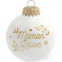 Boule de Noël Maman Louve  par Baubels
