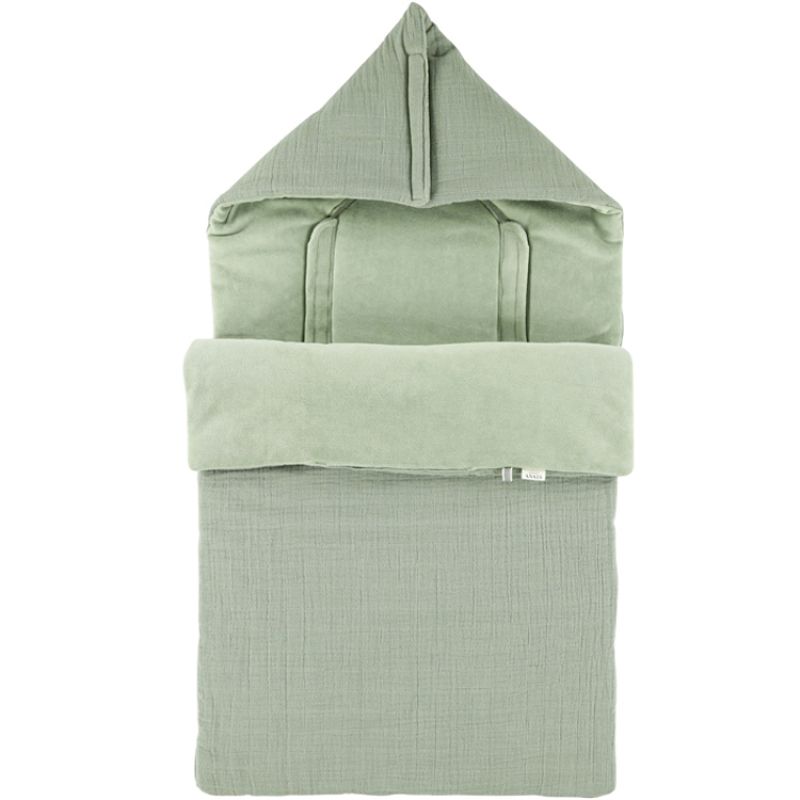 Nid d'ange passe sangle Bliss vert olive (90 cm) Les Rêves d'Anaïs