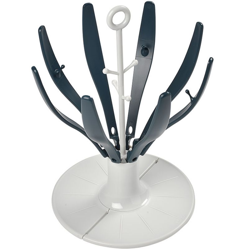 Egoutte biberons pliable fleur bleue Béaba