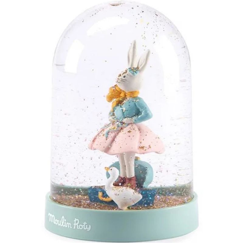 Boule à neige lapin La petite école de danse Moulin Roty