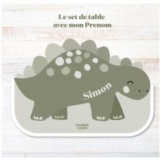 Set de table Dino Xxl Paolo personnalisable - Charlie et Suzie