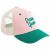 Variation Rose, vert du produit Casquette adulte trucker Drama Queen rose et vert (tour de tête 56-61 cm) de la marque Chamaye