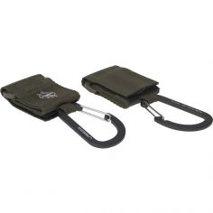 Attaches poussette pour sac à langer avec mousqueton Casual Olive - Lässig 
