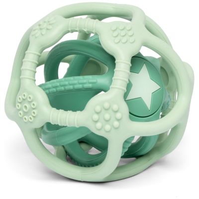 Lot de 2 balles sensorielles en silicone Vert Little L