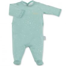 Pyjama léger Frizy étoiles et lunes vert (6-12 mois)  par Bemini