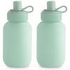Lot de 2 gourdes alimentaires Cambridge Blue (2 x 150 ml) Mushie Produit 1