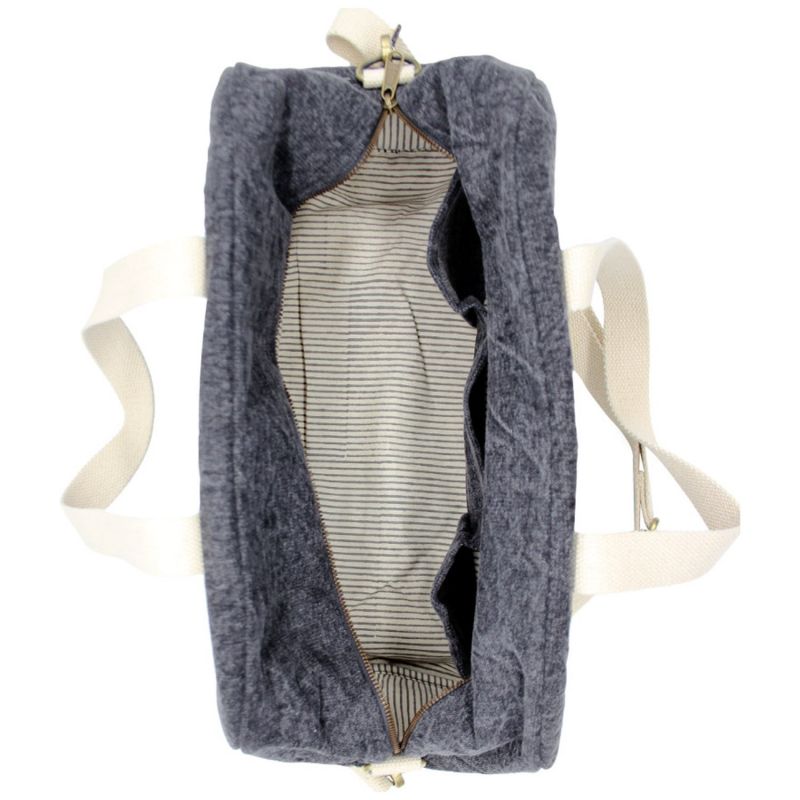 Sac à langer Charlie Denim Gris Hindbag Produit 4