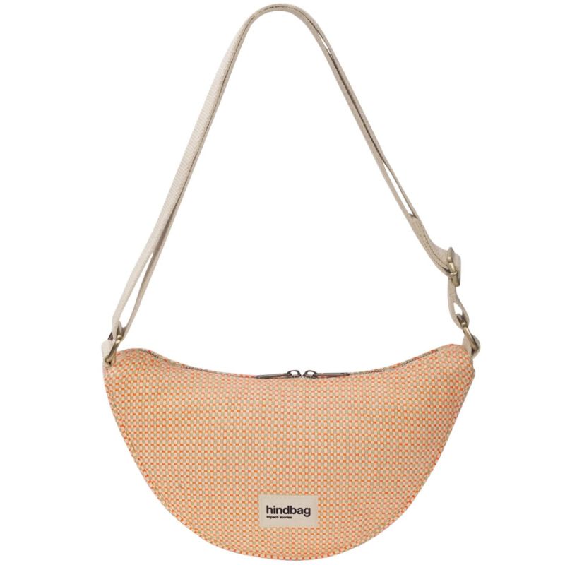Sac banane Andrea Tressage Corail Hindbag Produit 1