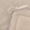 Tour de lit Sprinkle Knit Sand (pour lits 60 x 120 ou 70 x 140 cm) Jollein Produit 3