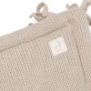 Tour de lit Sprinkle Knit Sand (pour lits 60 x 120 ou 70 x 140 cm) Jollein Produit 4