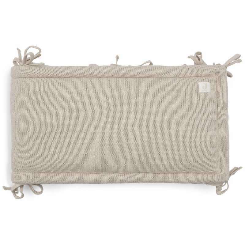 Tour de lit Sprinkle Knit Sand (pour lits 60 x 120 ou 70 x 140 cm) Jollein Produit 2