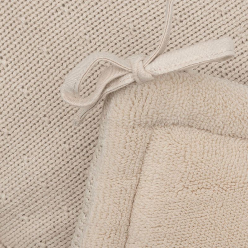 Tour de lit Sprinkle Knit Sand (pour lits 60 x 120 ou 70 x 140 cm) Jollein Produit 3