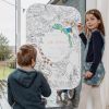 Coloriage géant Coloriboard Jungle (6 pièces) DBKids Ambiance 2