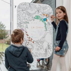 Coloriage géant Coloriboard Jungle (1 pièce)