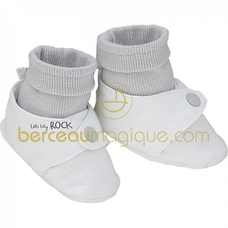Chaussons Pretty gris Sucre d'orge