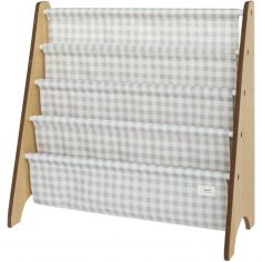 Bibliothèque en tissu recyclé Vichi beige - 3 sprouts