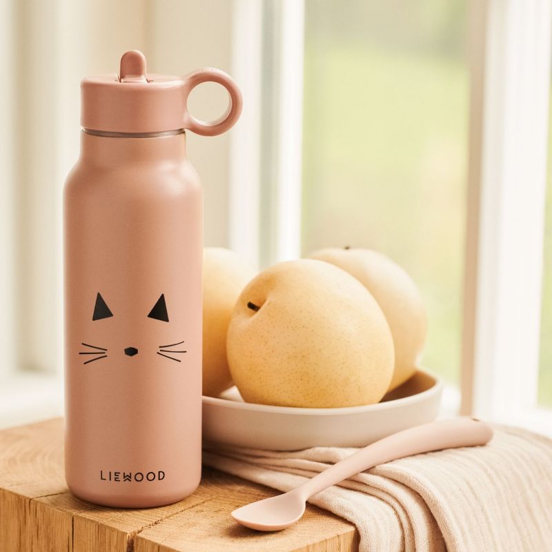 Gourde isotherme Falk Cat Dark Rose (350 ml) Liewood Ambiance 2
