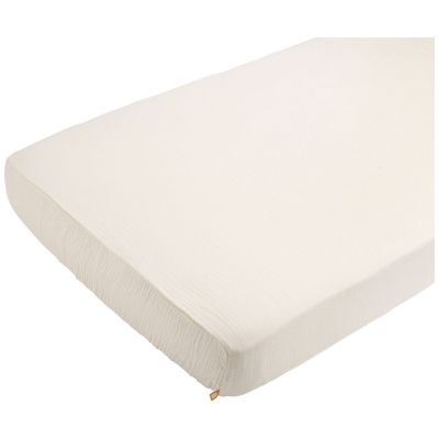 Drap housse en gaze de coton Léopard (70 x 140 cm) Sauthon