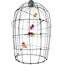 Petite cage volière décorative en fil de fer   par De Beaux Souvenirs
