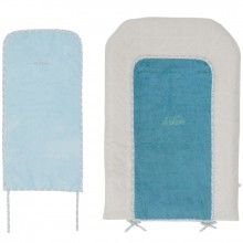 Matelas à langer Louis et Scott + 2 serviettes (45 x 70 cm)  par Noukie's