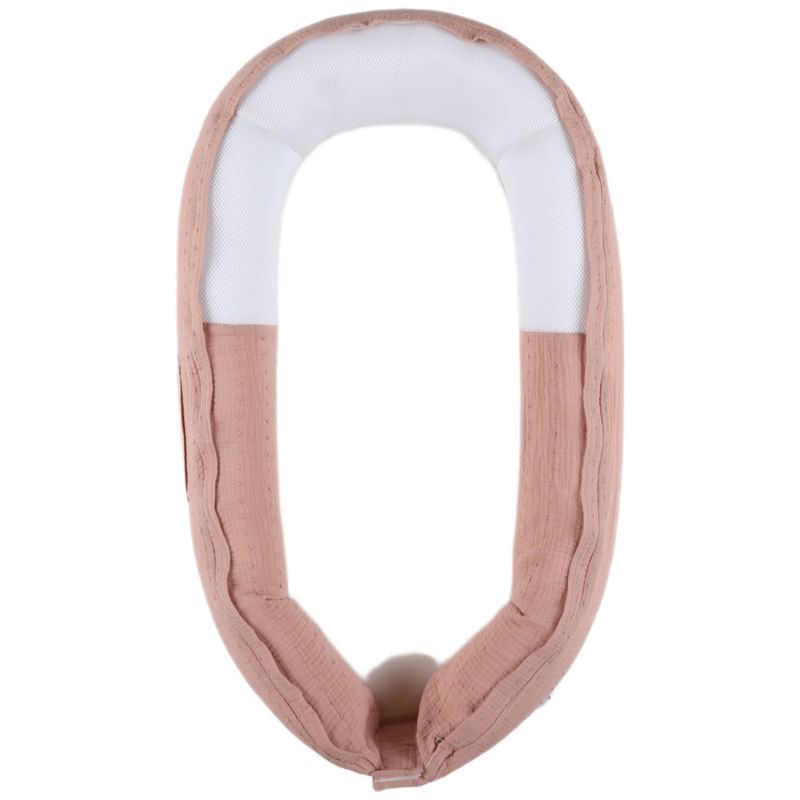 Réducteur Kokkoony en mousseline de coton bio Rose Noukie's Produit 1