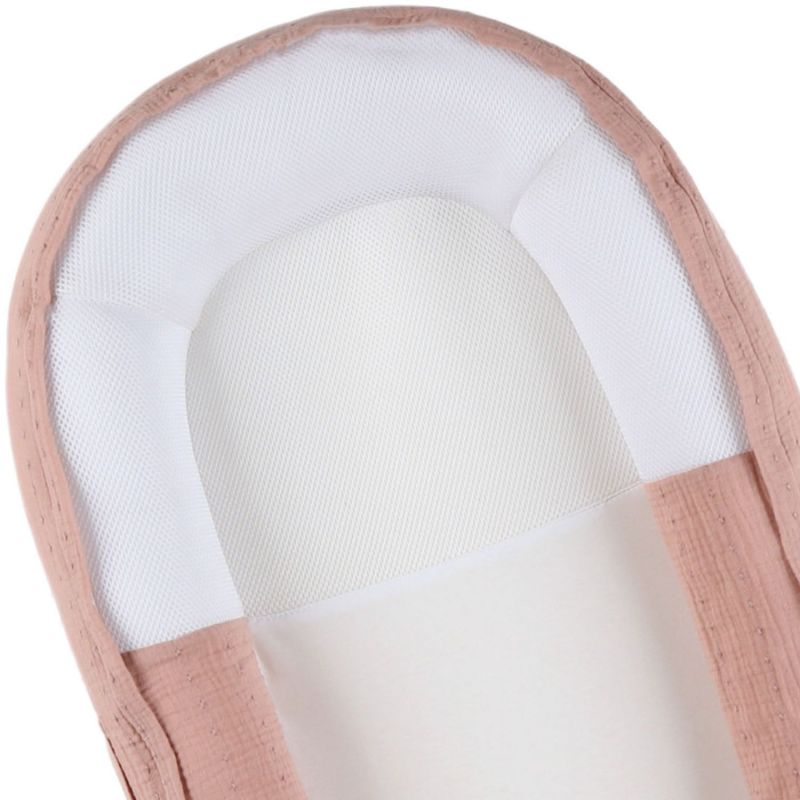 Réducteur Kokkoony en mousseline de coton bio Rose Noukie's Produit 4