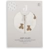 Lot de 2 maxi-langes en gaze de coton Mini Teddy Bear (115 x 115 cm) Jollein Packaging 6