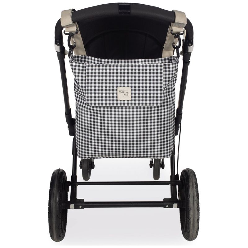 Sac a Langer I Love Vichy Noir Walking Mum Produit 3